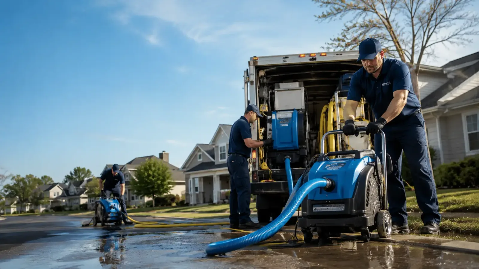 Flood Damage Cleanup in Union City, PA